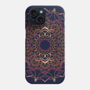 Mandala golden Phone Case