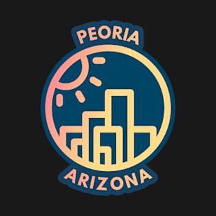 Peoria Arizona badge T-Shirt