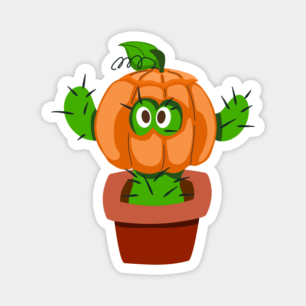 Do you like my pumpkin? Magnet by TiniART