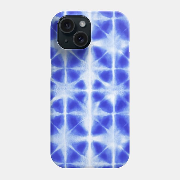 Shibori Itajime Phone Case by marufemia