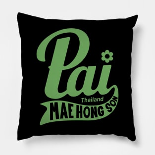 Embrace Pai's Bohemian Charm with Our Unique Shirt Design Pillow