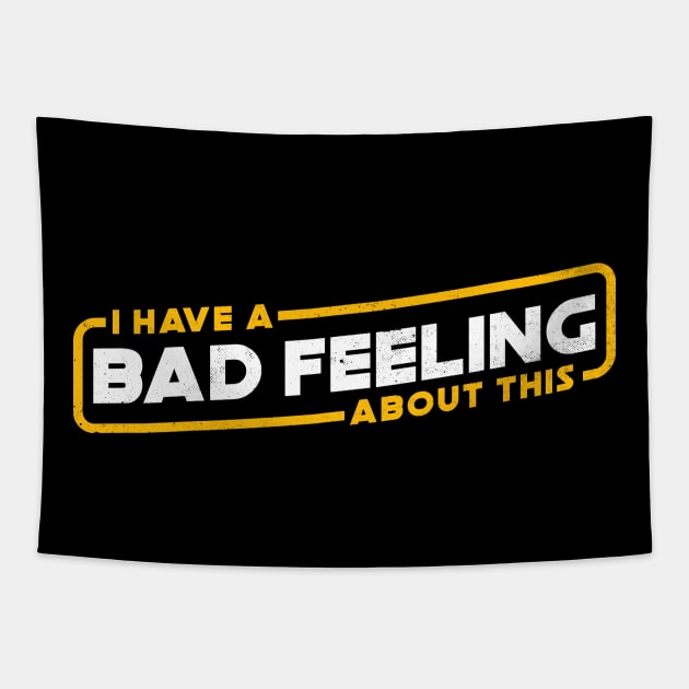 Bad Feeling Tapestry by technofaze