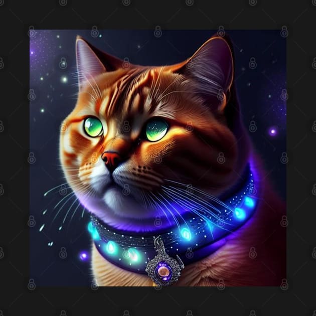 British Shorthair Glow by Enchanted Reverie