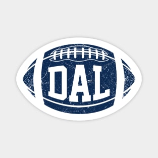 DAL Retro Football - Silver Magnet