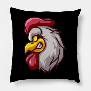 ROOSTER HEAD Pillow