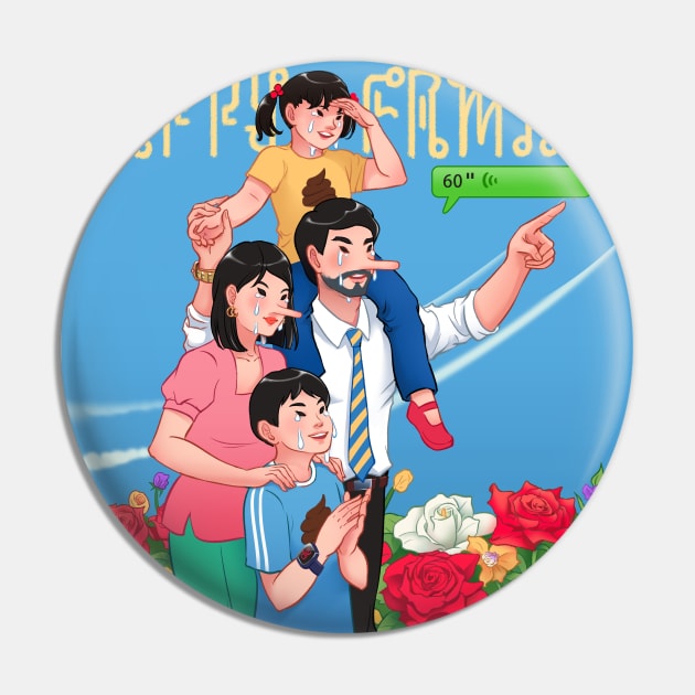 Happy family Pin by Tungningcheung