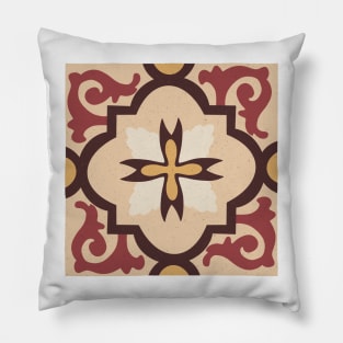 Bold Maltese Tile Pillow