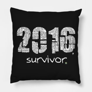 2016 Survivor Pillow