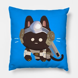 Meowverwatch - Did someone say peanut butter? Pillow