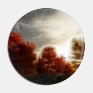 Impressionist autumn scene Pin
