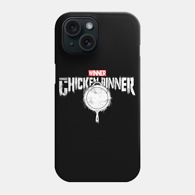 Winner winner chicken dinner parody Phone Case by Bomdesignz