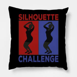 The Silhouette Challenge Pillow