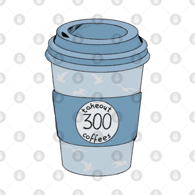 300 takeout coffees by million.colours