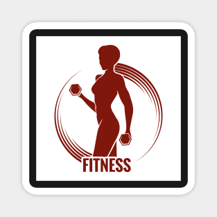 Fitness Logo Magnet