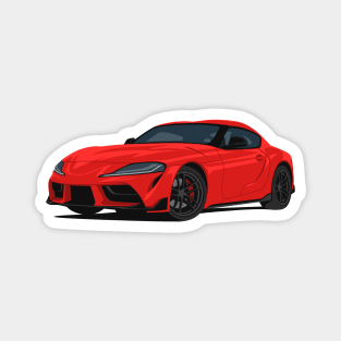 Supra 5th Generation GR A90 red Magnet