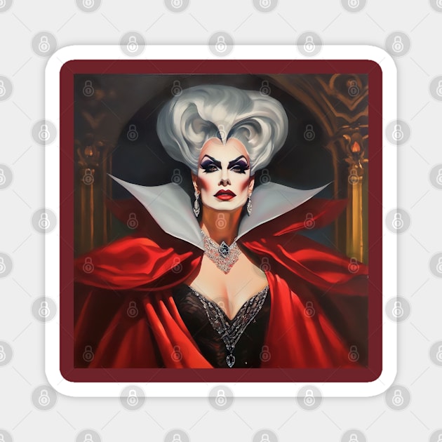 Drag Queen Dracula Magnet by ROH-shuh