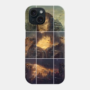 Lisa 'Desolate Civilisation' Transparent Phone Case