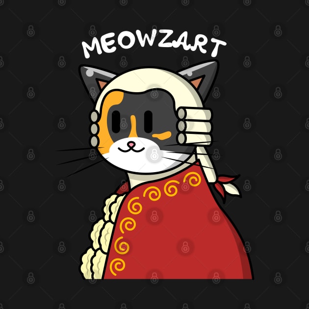 Cute Cat Kawaii Meowzart - Gift Idea by anjokaba89