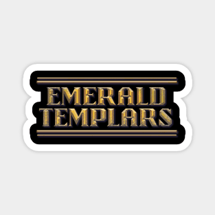Emerald Templars Logo Magnet
