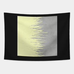 Concrete Fringe Yellow on Side Tapestry