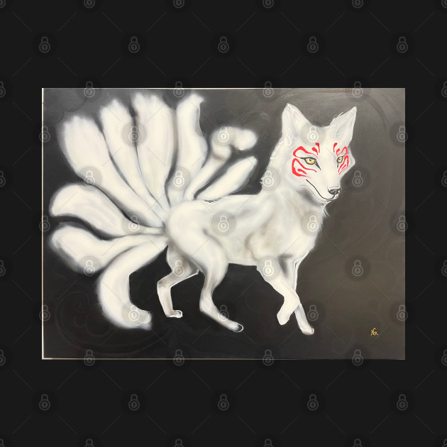 Fox Spirit (9 Tailed Fox) By Nikki Limpert by Nik Inked Art