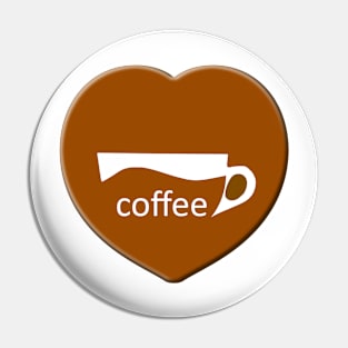 I Love Coffee! Pin