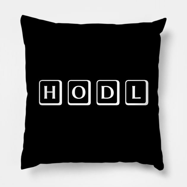 HODL Pillow by raosnop