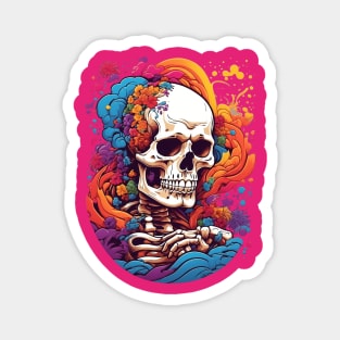 Rainbow Skeleton 2 Magnet