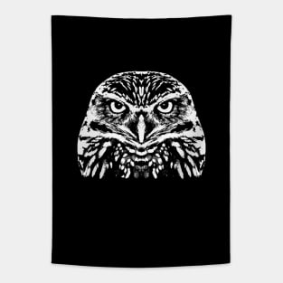 The little owl (Athene noctua) Tapestry