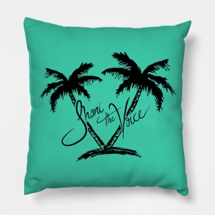 Jhoni The Voice  "Twin Palms" Tee - BLK Pillow