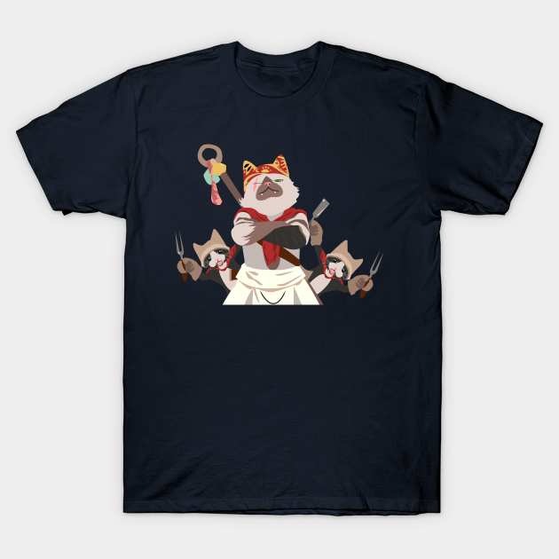 Monster Hunter World: Meowscular Chef - Monster Hunter - T-Shirt