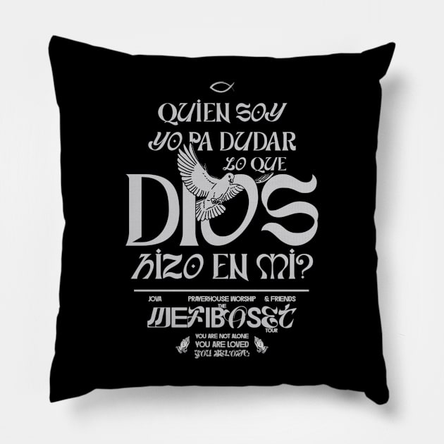 QUIEN SOY YO? Pillow by JOVA MERCH STORE