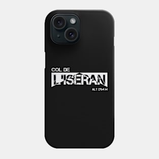 Col De L'Iseran Cycling Bike Souvenir Phone Case