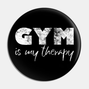 Gym Fitness Workout Training Quote Gift Pin