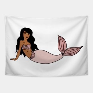 Afro Mermaid, African, Black Girl Magic Tapestry