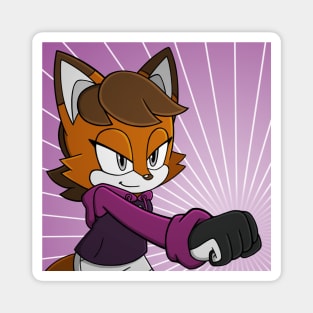 Cinder Fist Bump Magnet