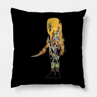 Ryry of the Goblin Queen Pillow