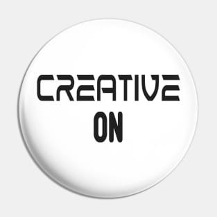 Creative On FAIR Artists PAY EQUALITY STICKER Pin