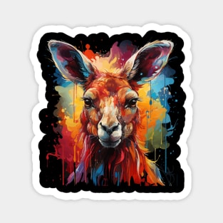 Kangaroo Rainbow Magnet