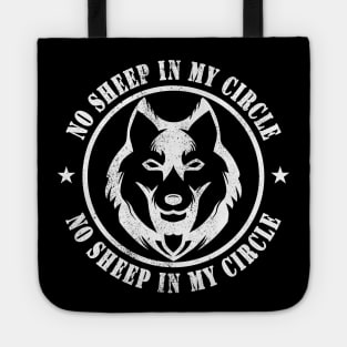 No Sheep In My Circle Inspirational Woves Gift Tote