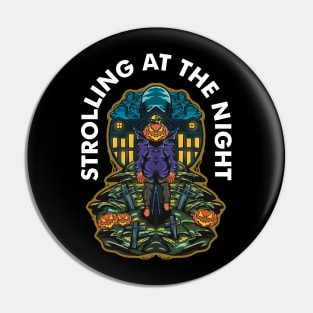 Halloween Design “Strolling At The Night” Pin