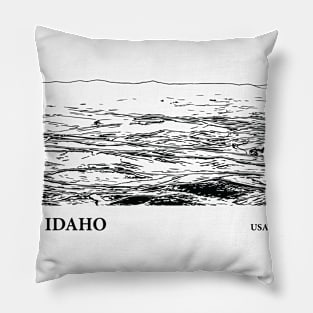 Idaho USA Pillow