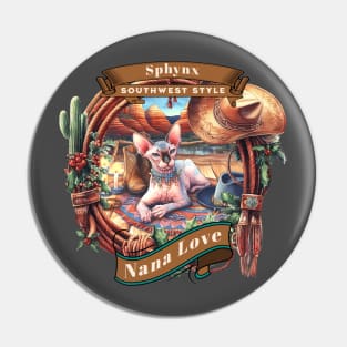 Sedona Cat Southwest Style Nana Love 57S Pin