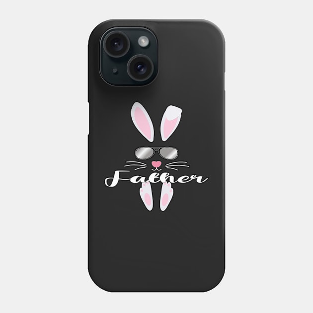 EASTER FATHER BUNNY FOR HIM PART OF A MATCHING FAMILY COLLECTION Phone Case by KathyNoNoise