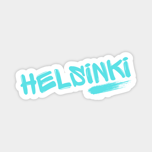 Helsinki Magnet by HappyPeeps