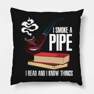 PIPE SMOKER / BOOKS: I Smoke A Pipe Pillow