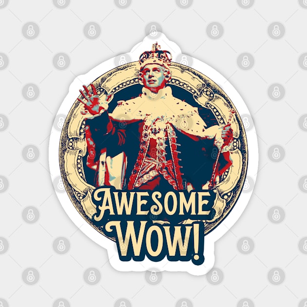 awesome wow hope pop art Magnet by nongshimngol