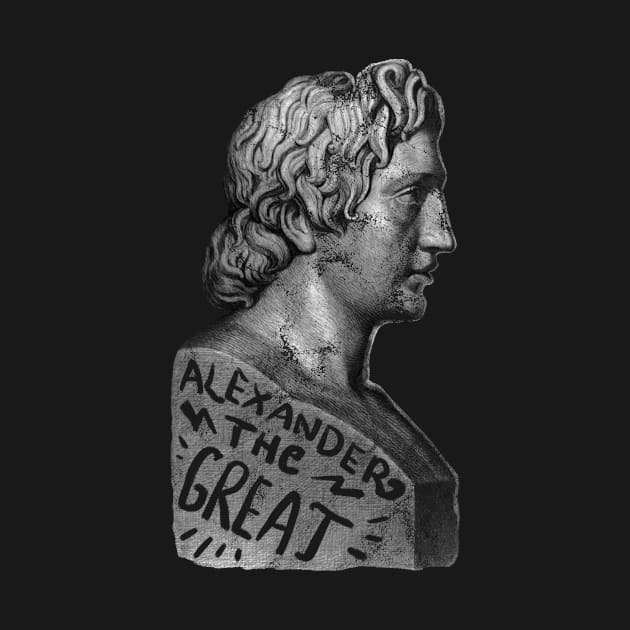 Alexander the Great Head Face Ancient Greece History by strongsimple