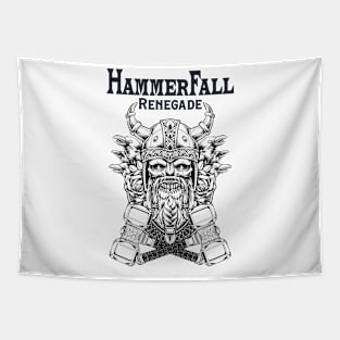 Hammer Fall Crimson Thunder Tapestry