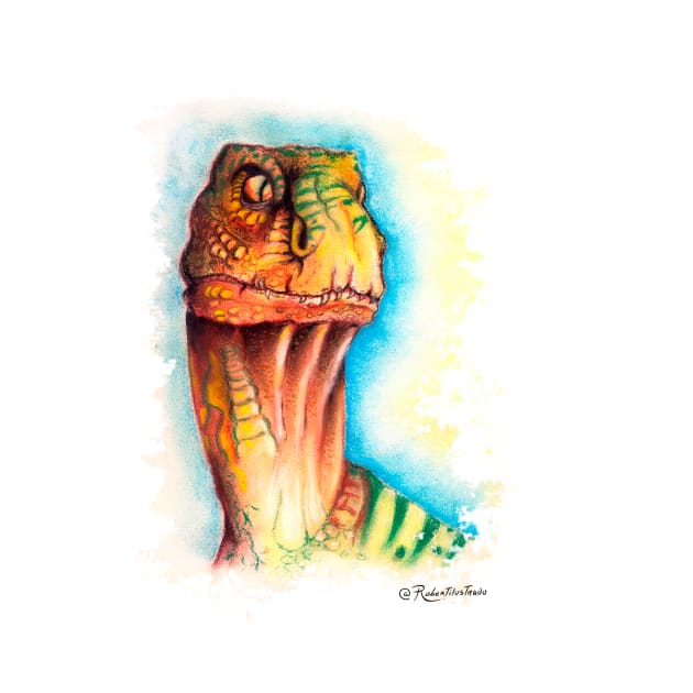 Velociraptor by Robertilustrado